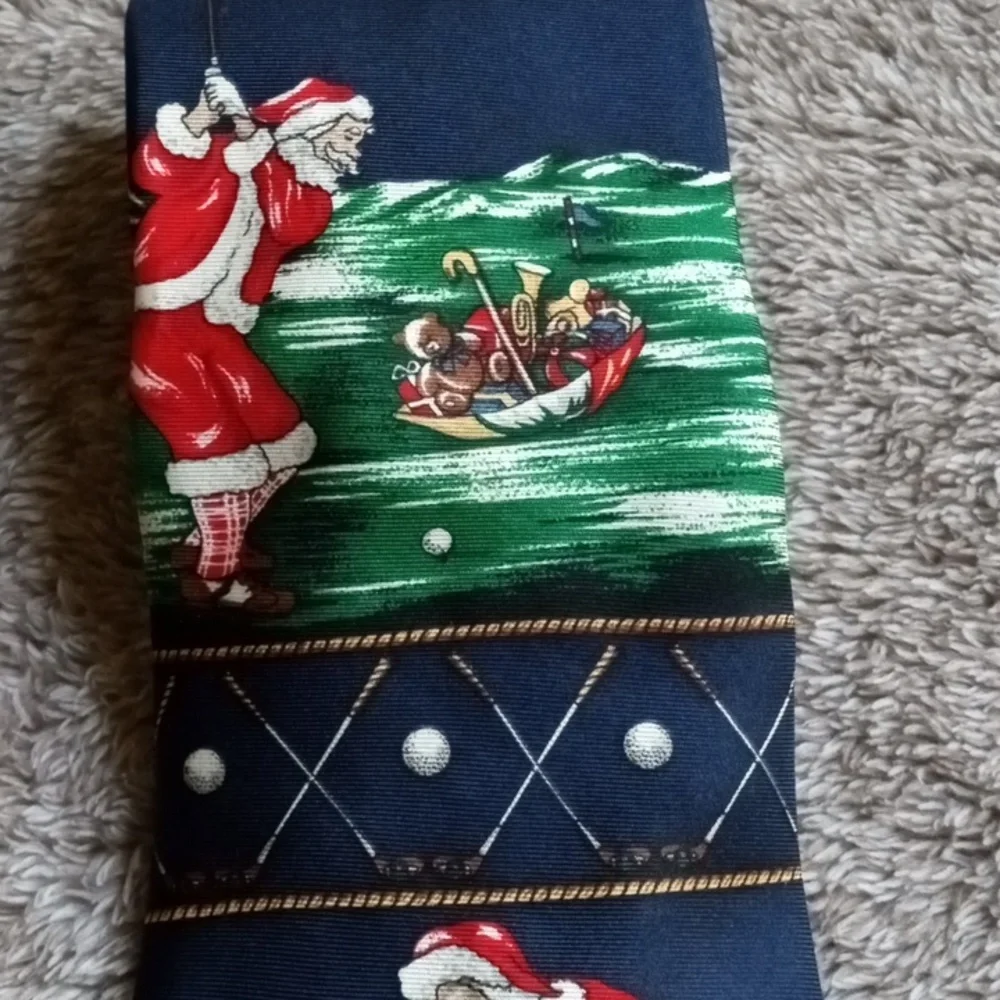 Lot of two Christmas ties